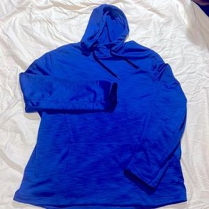 Blue Tek Gear Fleece Hoodie Size: XXL Like New Never Worn